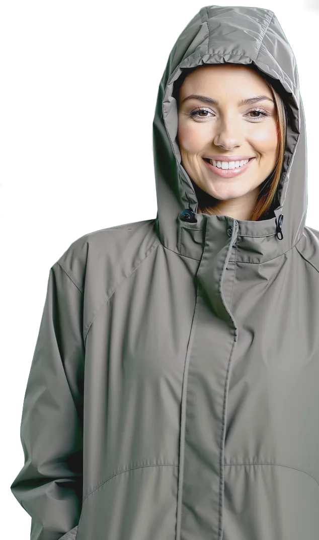 Réteges, szélálló ruhát esernyővel