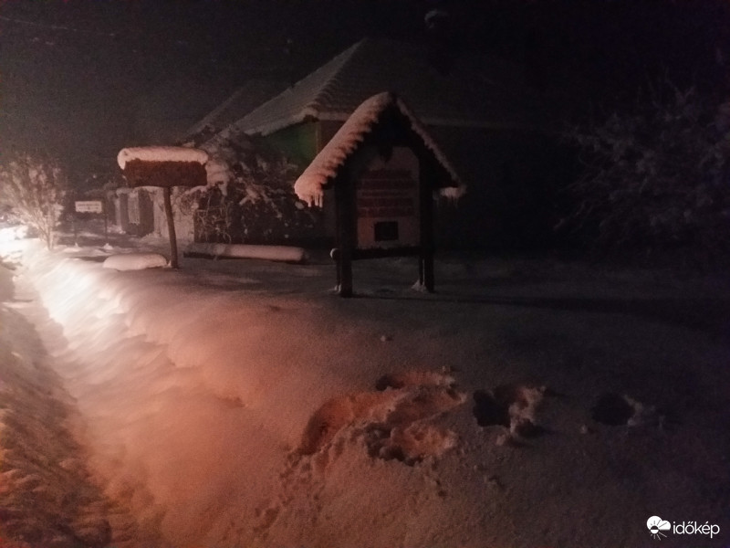 Isten hozott reméljūk mindenki hozott egy kis havat Olaszfaluba! ! 
