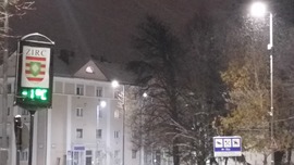 -1/-2fok hó,kisebb hófúvás 