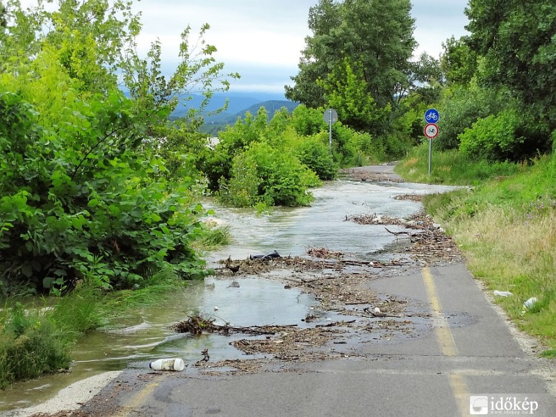 Vác, kisváci rész a bicikli út 2013.06.03.