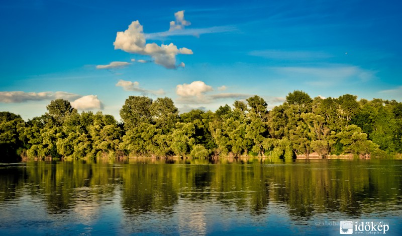 A Tisza Szegednél.