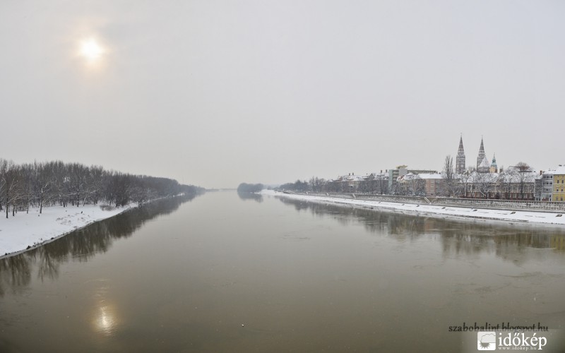 A Tisza Szegednél.