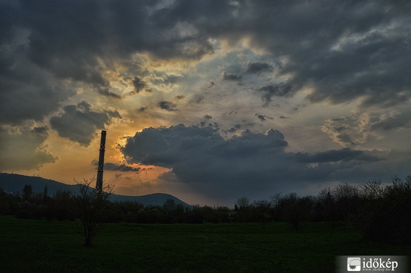 Az esti eső érkezése