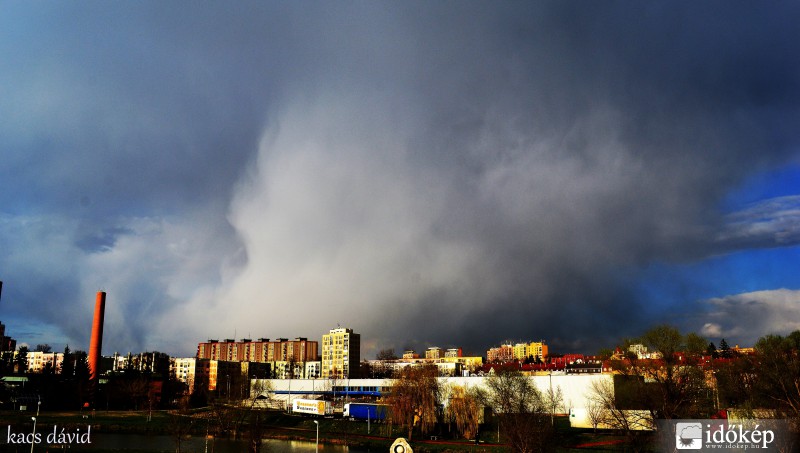 Hózápor Kaposvárott 