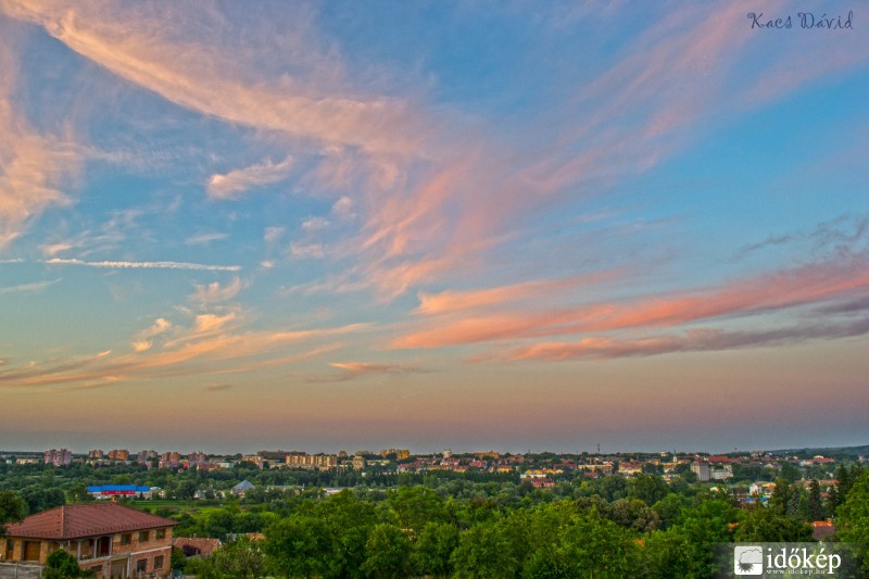 Kaposvári naplemente