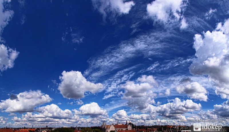 Szeged felett az ég