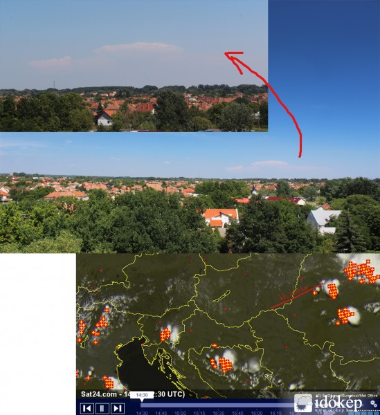 Üllő 220 km-ről