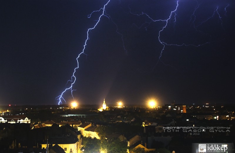 Tűzijáték 2013 Szeged