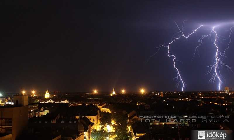 Tűzijáték 2013 Szeged