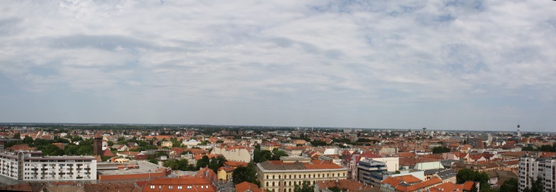 Szegedi panoráma a Dómból