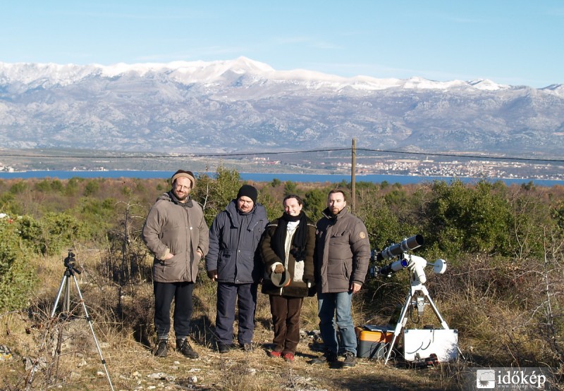 Quadrantida & Napfogyatkozás expedició Horvát ország 2011\'
