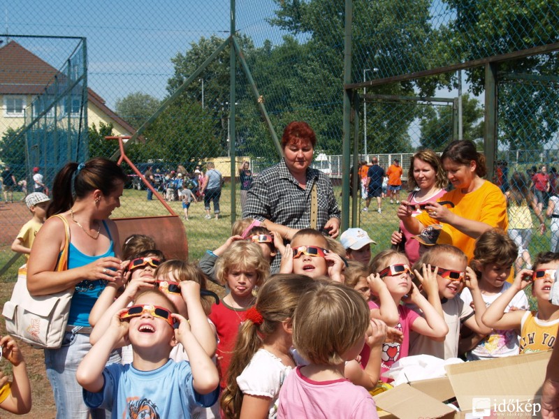 Szigetszentmiklósi Naptávcsöves bemutató