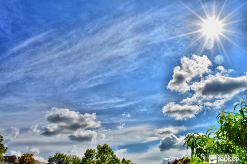 Cirrusos- gomolyos délután