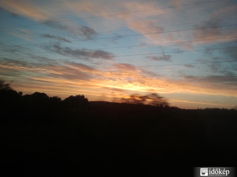 Napkelte Hatvan mellett