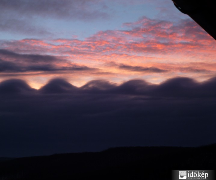 Kelvin - Helmholtz felhők közelről