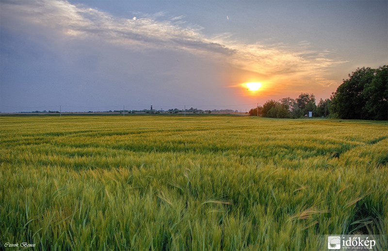 Naplementéhez közeledve