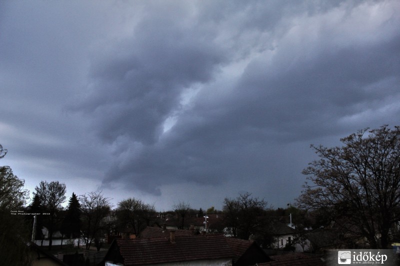 Zivatar érkezése