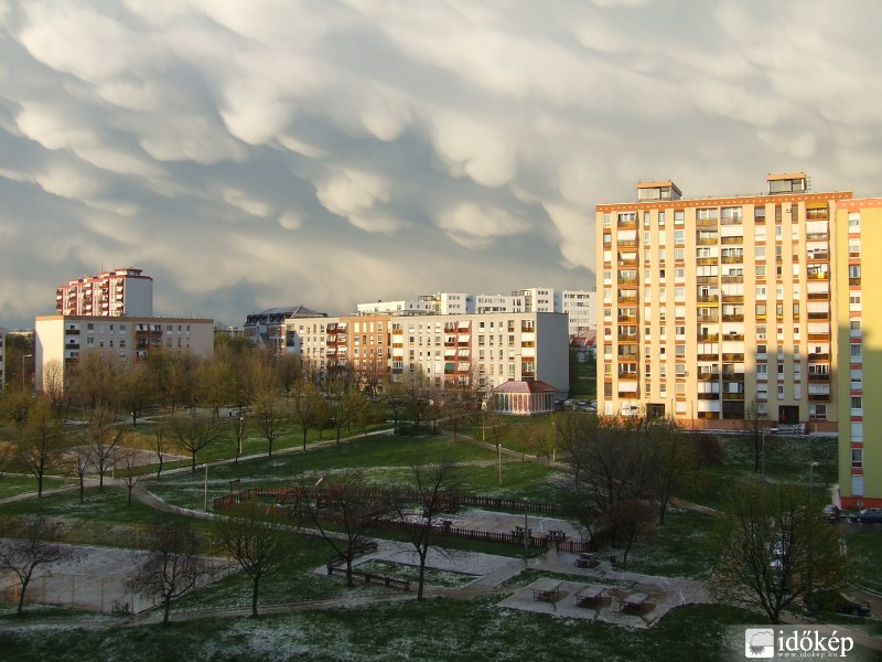 Jégeső után