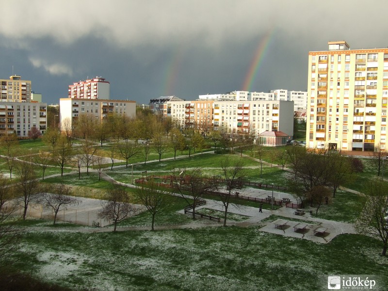 Jégeső után