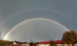 Ma délutáni dupla szivárvány