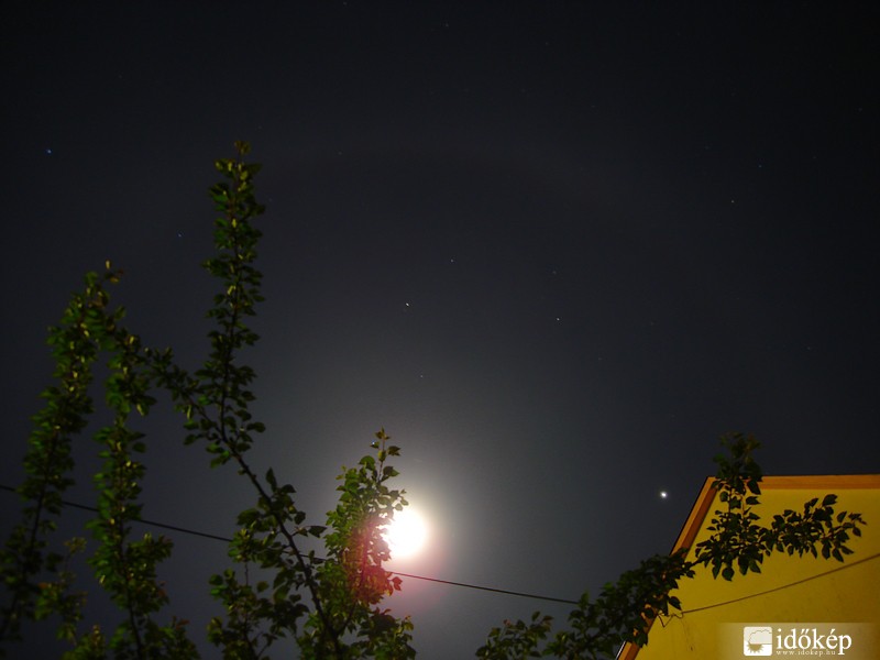 Holdhaló a Jupiterrel