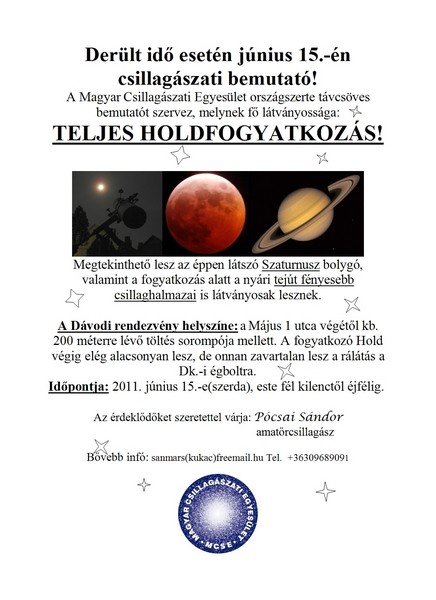Holdfogyi plakát