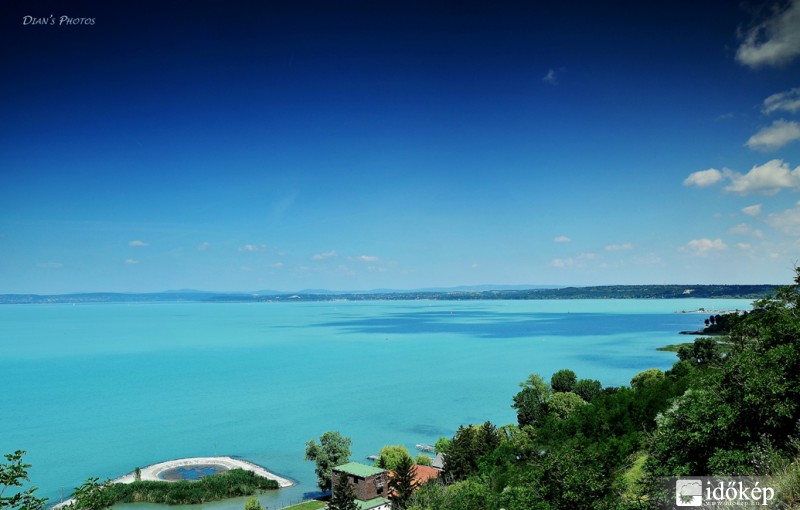 Balatonvilágosi látkép