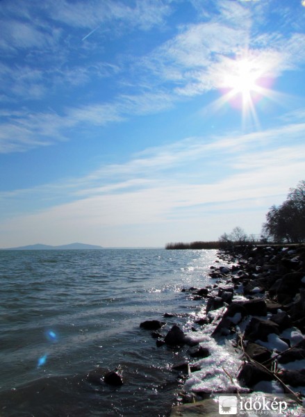 Szikrázó napsütés Badacsonytomajon