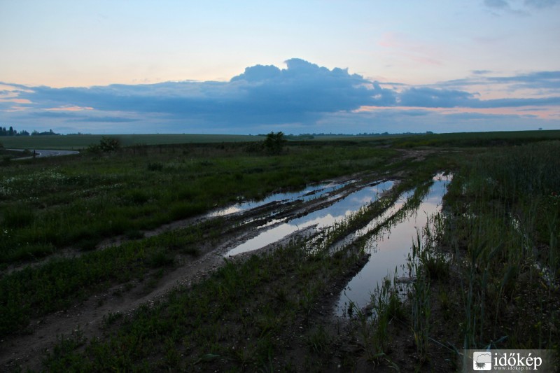 Yvette után száradóban