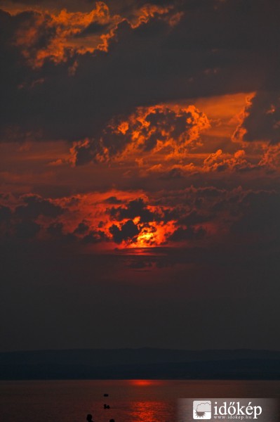 Aug. 19. naplemente - Siófok