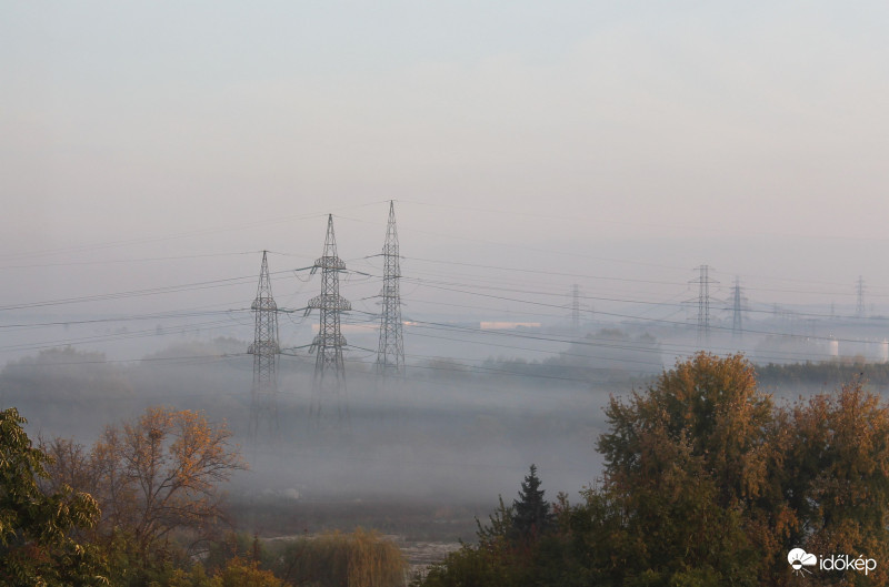 Sűrűsödő köd reggelente