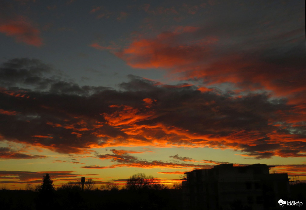 A meteorológiai tél első naplementéje