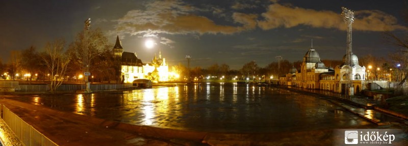 Esti panoráma a várral.