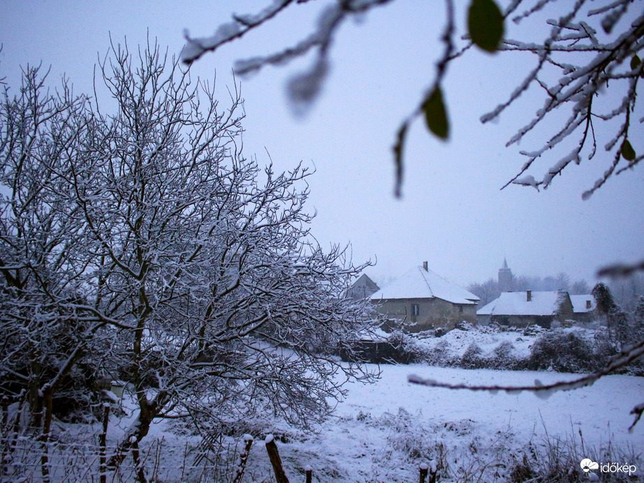 Bogyiszló is behavazódott :)
