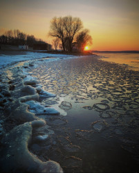 Fagyott hullámok(Szalóki öböl)