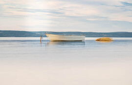 Elcsendesik a Balaton