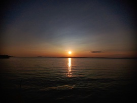 Naplemente Balaton