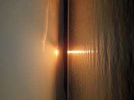 Naplemente a Balatonnál