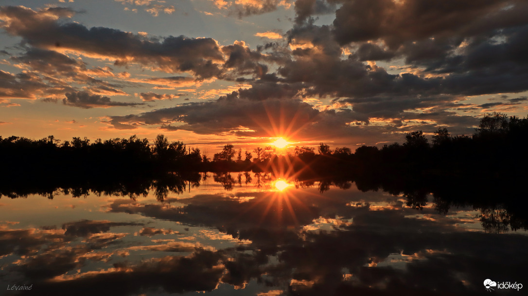 Püspökladány 4-tavi naplemente! 2