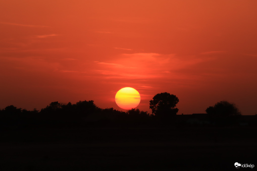 Naplemente a pusztán! 
