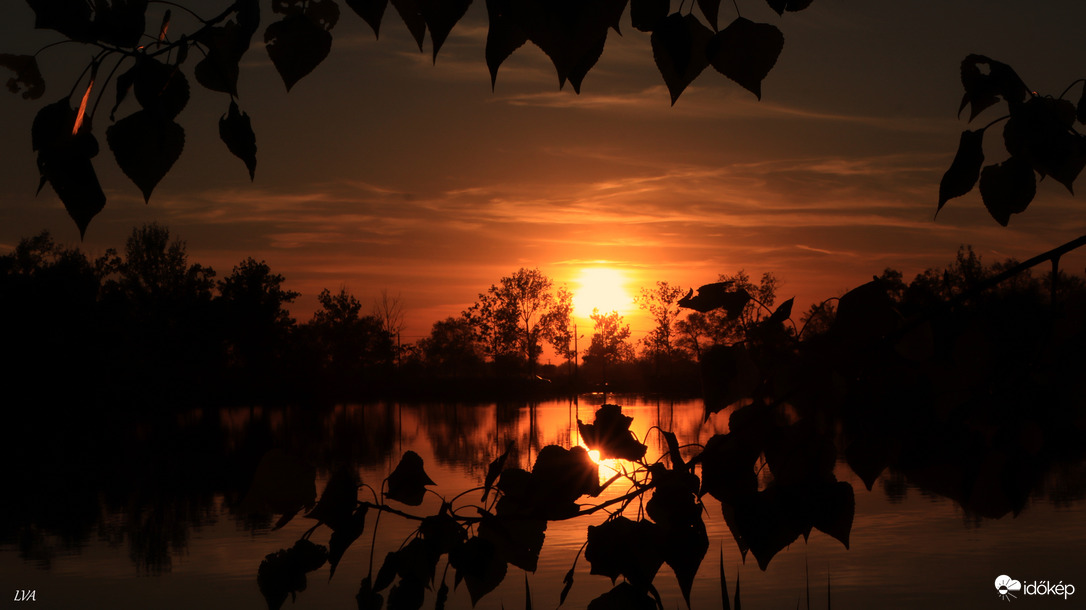 Püspökladány 4-tavi naplemente!