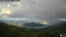 Kettős szivárvány a Dunakanyarban