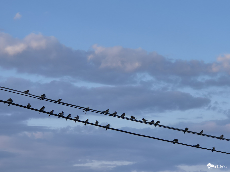 Zivatar előtti hangulat