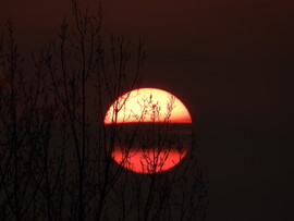 Felhő a naplementében 2.