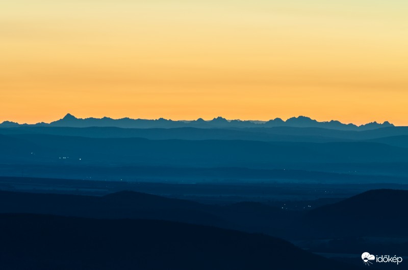 Magas-Tátra Dobogókőről