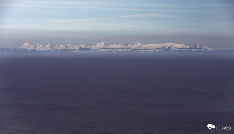 Magas-Tátra a szmog fölött