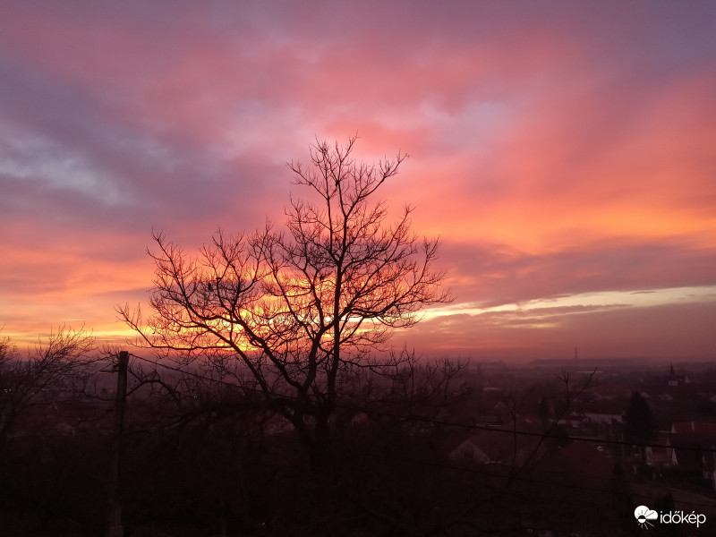 Ma reggeli látvány. 