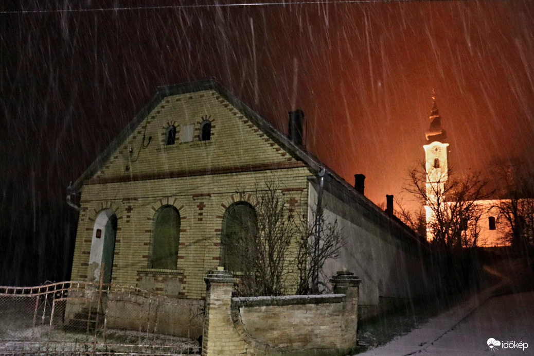 Intenzív havazás Závodon 6