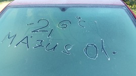Májusi fagy aranyat sem ér..