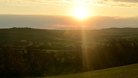 Reggeli fényárban.